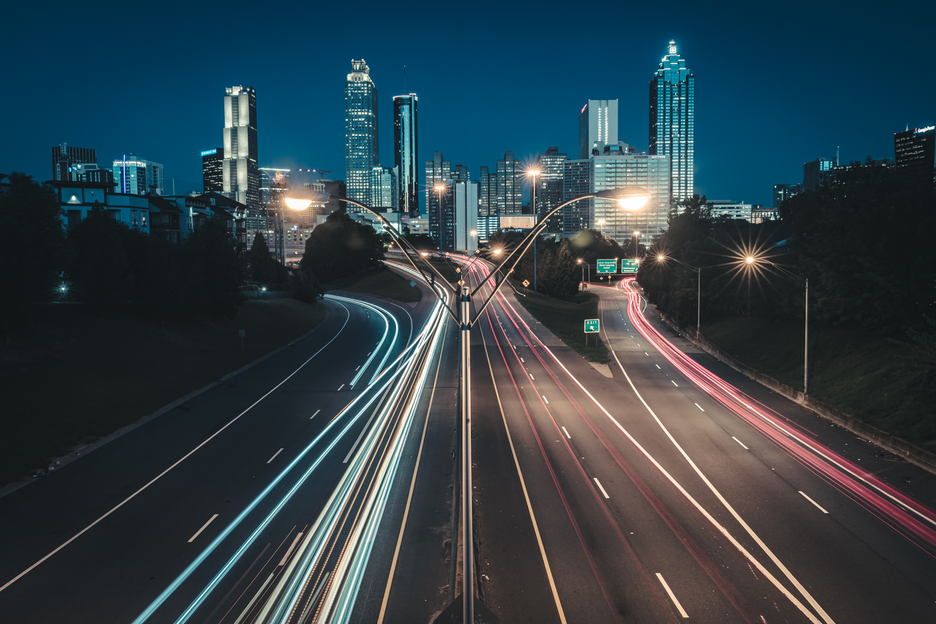 Piedmont Park Skyline View