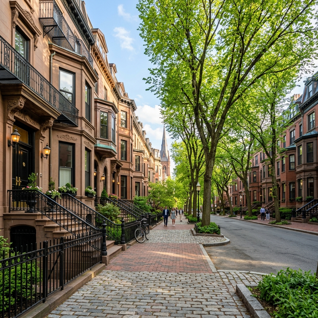 Back Bay streets