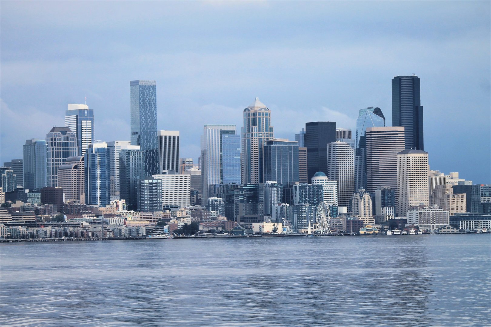 Seattle Skyline from Ferry