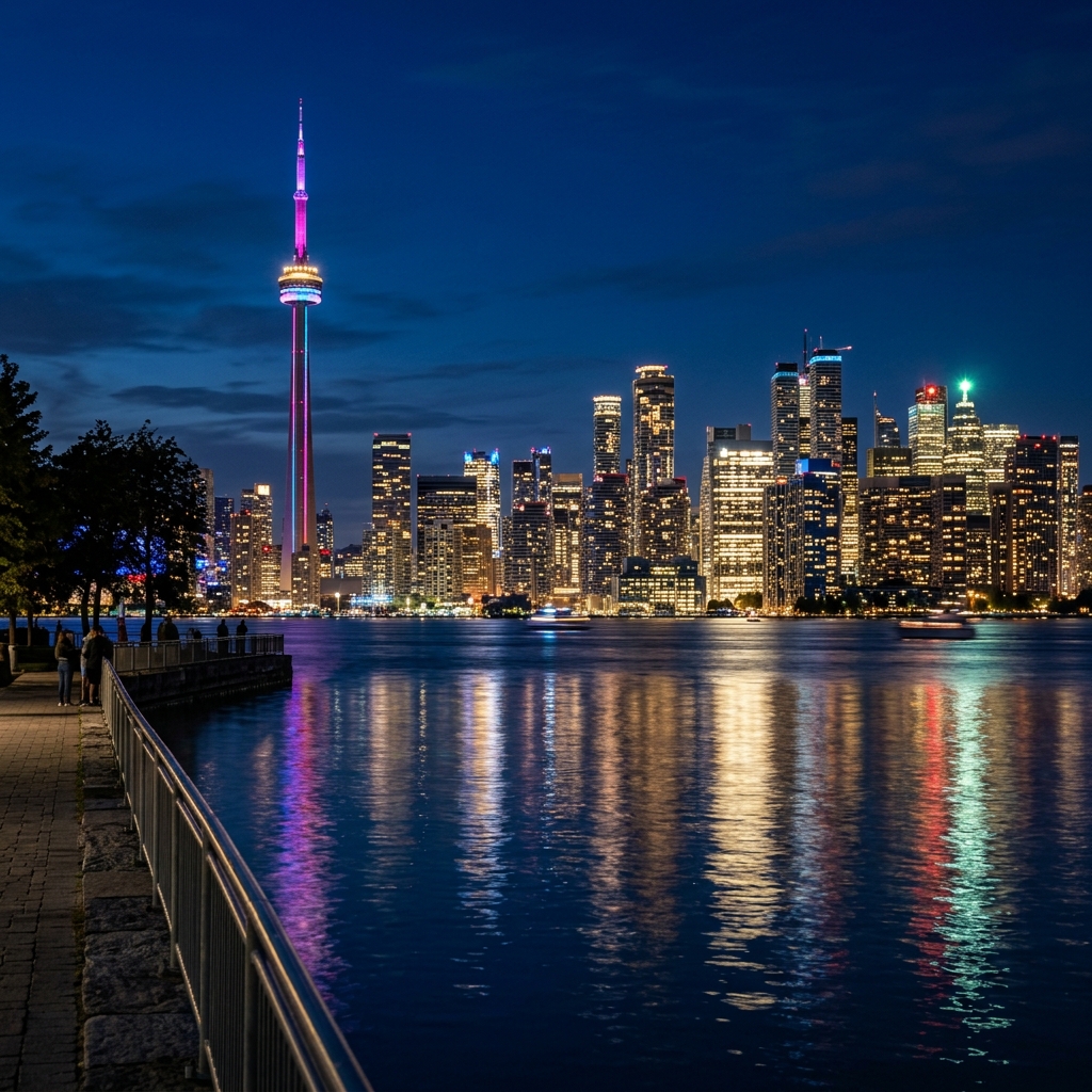 Toronto Skyline at Night