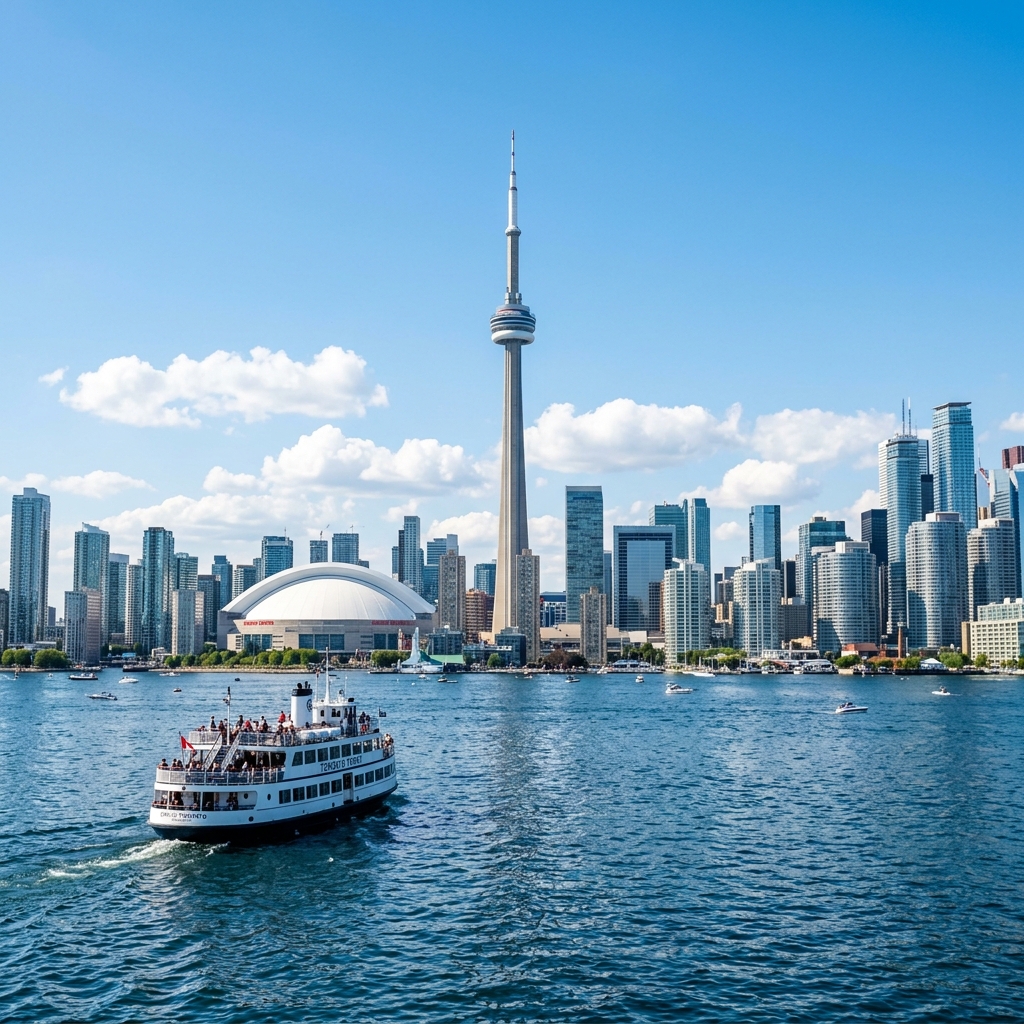 Toronto Skyline from the water